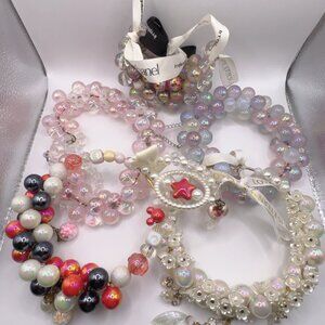 5pcs Beaded Car Hanging Rings